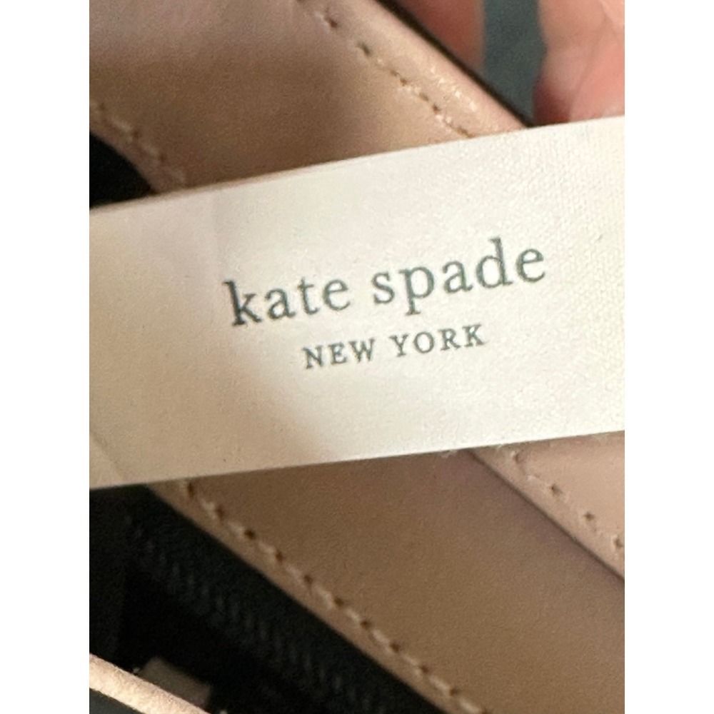 Kate Spade Magnolia Street Tote Bag Large Black Zip Close Leather CLEAN - Picture 7 of 11